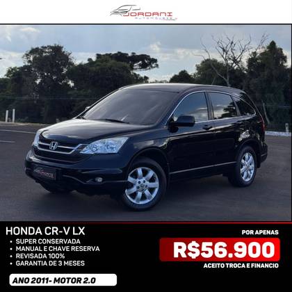 HONDA CRV 2.0 LX 4X2 16V GASOLINA 4P AUTOMÁTICO